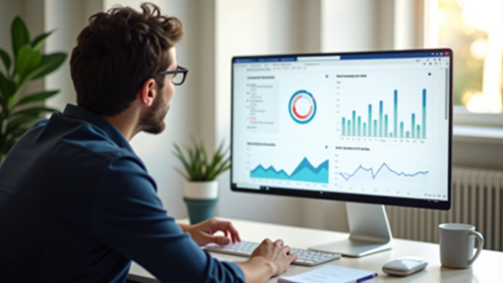 Créateur de contenu examinant les statistiques de monétisation sur plusieurs plateformes