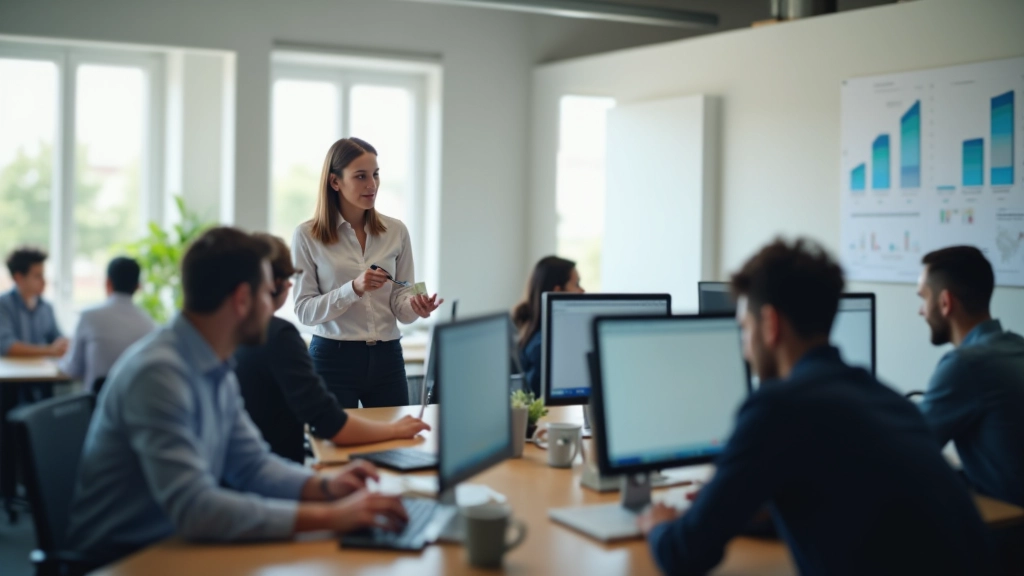 Notre équipe travaille sur les stratégies de croissance des revenus